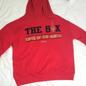 (L)Toronto Raptors Kings of the North Hoodie (Large)